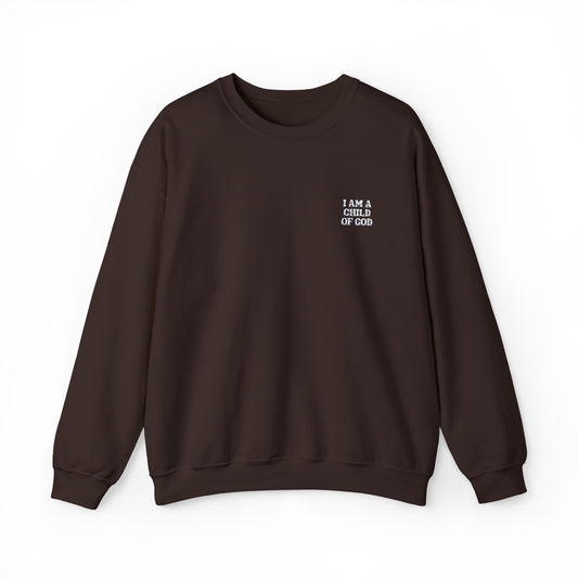 'I am a child of God' Crewneck Sweatshirt