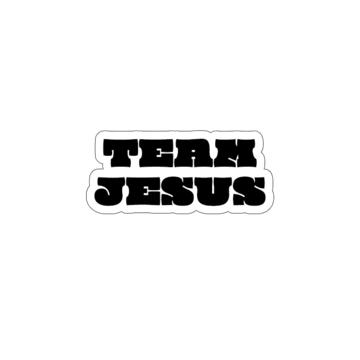 Team Jesus Sticker